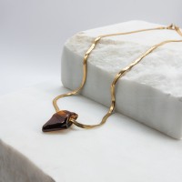 Fyllo Necklace Beer (brown)