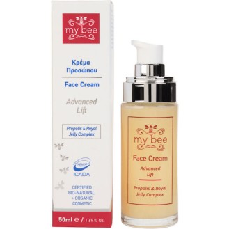 My Bee Advanced Lift Face Cream for Hydration, Anti-Aging & Firming with Hyaluronic Acid & Prebiotics 50ml
